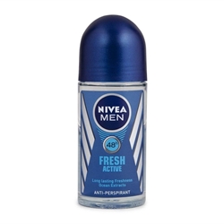 Εικόνα της Nivea Men Fresh Active 48h Anti-perspirant Roll-On 50ml